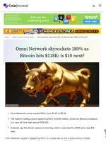 Omni Network skyrockets 180% as Bitcoin hits $118K: is $10 next? - CoinJournal