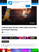 Is Bitcoin Hyper the Next 1000x Crypto? Here’s Why Investors Are Watching Closely