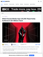 Web3 Social App Hack Wipes Off $70 Million From an Altcoin