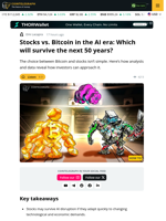 Bitcoin vs Stocks in the AI Era: Which Will Survive the Next 50 Years?