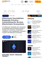 Ethereum Foundation Expands Privacy Commitments Across Blockchain Ecosystem – Crypto News Bitcoin News
