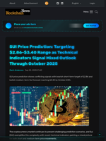 SUI Price Prediction: Targeting $2.86-$3.40 Range as Technical Indicators Signal Mixed Outlook Through October 2025 - Blockchain.News