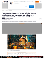 Dogecoin Death Cross Might Stun Market Bulls, What Can Stop It?