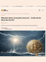 Bitcoin's short-term price forecast - Look out for these key levels! - AMBCrypto