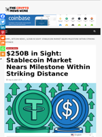 $250B in Sight: Stablecoin Market Nears Milestone Within Striking Distance - The Crypto News Wire