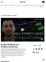 Inside Wall Street's Stablecoin Boom - Decrypt