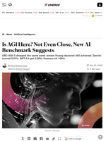 Is AGI Here? Not Even Close, New AI Benchmark Suggests - Decrypt