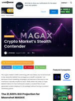 Crypto Market’s Stealth Contender | Live Bitcoin News