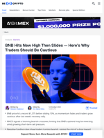 BNB Price New Peak Could Be a Bull Trap — Here’s Why
