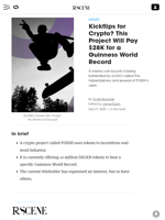 Kickflips for Crypto? This Project Will Pay $28K for a Guinness World Record - Decrypt