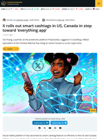 X Rolls Out Smart Cashtags in US, Enables Trading in Canada
