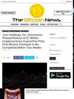 Jiuzi Holdings, Inc. Announces Phased Rollout of $1 Billion Cryptocurrency Acquisition Plan; First Bitcoin Purchase to Be Completed Within Two Weeks