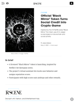 Official 'Black Mirror' Token Turns Social Credit Into Crypto Game - Decrypt