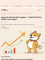 Dogecoin defends KEY support - Could $0.209 be DOGE's next target? - AMBCrypto