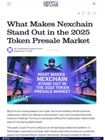 What Makes Nexchain Stand Out in the 2025 Token Presale Market