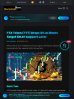 FTX Token (FTT) Drops 5% as Bears Target $0.81 Support Level - Blockchain.News