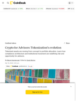 Where Tokenized Assets Are Today