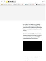 ASTER Zooms 20% as Binance's CZ Purchases 2M Tokens