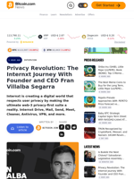 Privacy Revolution: The Internxt Journey With Founder and CEO Fran Villalba Segarra – Interview Bitcoin News