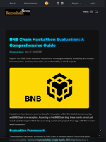 BNB Chain Hackathon Evaluation: A Comprehensive Guide - Blockchain.News
