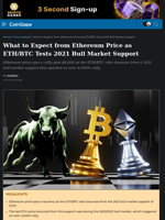 What to Expect from Ethereum Price as ETH/BTC Tests 2021 Bull Market Support