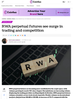 RWA perpetual futures see surge in trading and competition - Coinfea