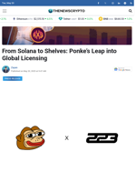 From Solana to Shelves: Ponke's Leap into Global Licensing