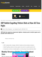 XRP Bullish Engulfing Pattern Hints at New All-Time Highs