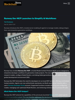 Runway Dev MCP Launches to Simplify AI Workflows - Blockchain.News