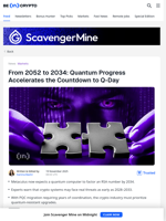 Quantum Breakthroughs Move Q-Day Nearly 20 Years Earlier