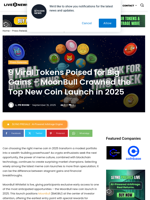 9 Viral Tokens Poised for Big Gains - MoonBull Crowned the Top New Coin Launch in 2025 | Live Bitcoin News