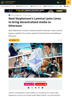 Lamina1 Partners with Linea to Bring Creator-Owned Media to Ethereum