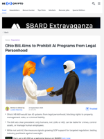 Why a New Ohio Bill Could Restrict AI Personhood Claims