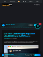 U.S. Takes Lead in Crypto Regulation with GENIUS and CLARITY Acts - Blockchain.News