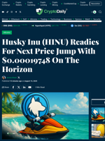 Husky Inu (HINU) Readies For Next Price Jump With $0.00019748 On The Horizon - Crypto Daily