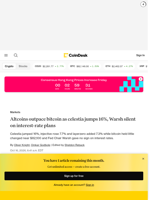 Celestia and injective lead altcoin gains as bitcoin (BTC) price holds near $82,000