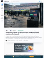 Sports blew up prediction markets. Now it could destroy them