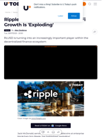 Ripple's Stablecoin Head Says DeFi Growth Is 'Exploding'