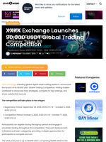 XXKK Exchange Launches 90,000 USDT Global Trading Competition | Live Bitcoin News