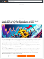 Bitcoin (BTC) Price Today: Bitcoin Drops to $117K Amid Market Sell-Off, Key BTC Support Levels in Focus - Brave New Coin
