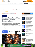 Ethereum Takes Formal Steps to Address Quantum Computing Risks – Crypto News Bitcoin News