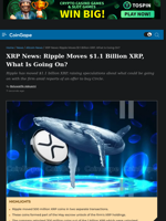 XRP News: Ripple Moves $1.1 Billion XRP, What Is Going On?