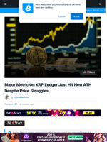 Major Metric On XRP Ledger Just Hit New ATH Despite Price Struggles | Bitcoinist.com