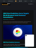 CRV Price Prediction: Curve Targets $0.25 Breakout Amid Technical Consolidation - Blockchain.News