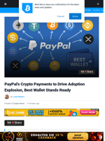 PayPal's Pay with Crypto to Reshape Crypto Finance Forever?