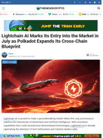 Lightchain AI Marks Its Entry Into the Market in July as Polkadot Expands Its Cross-Chain Blueprint
