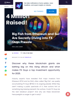 Big Fish from Ethereum and Sui Are Secretly Diving into FX Guys Presale