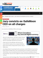 Jury convicts ex-SafeMoon CEO on all charges - The Crypto News Wire