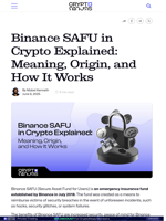 Binance SAFU in Crypto Explained: Meaning, Origin, and How It Works
