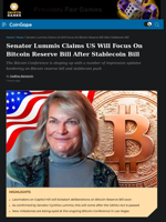 Bitcoin Reserve Bill Legislation to Success Stablecoin Bill